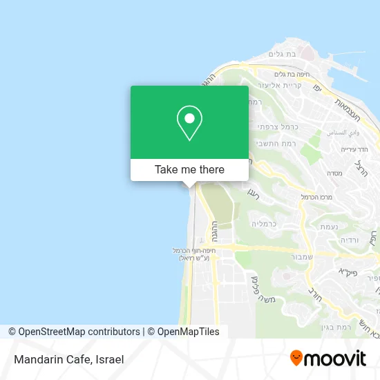 Mandarin Cafe map