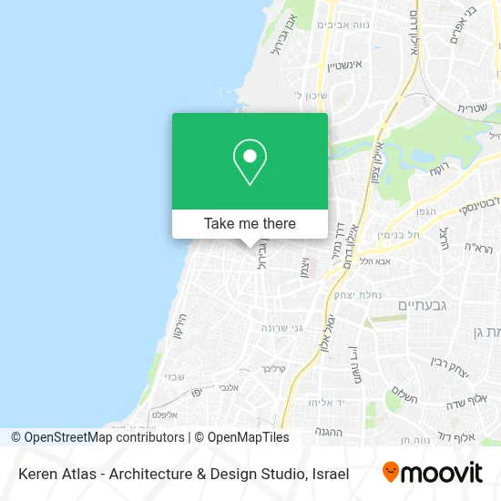 Keren Atlas - Architecture & Design Studio map