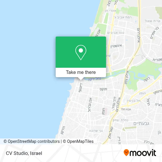 CV Studio map