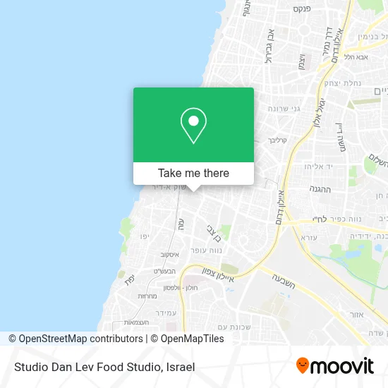 Studio Dan Lev Food Studio map