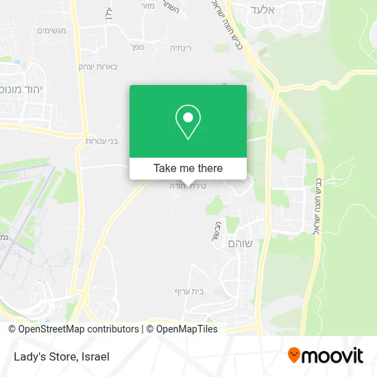 Lady's Store map