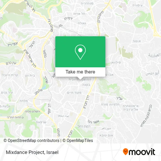 Mixdance Project map