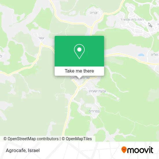 Agrocafe map