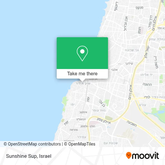 Sunshine Sup map