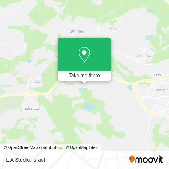 L.A Studio map