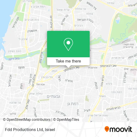 Fdd Productions Ltd map