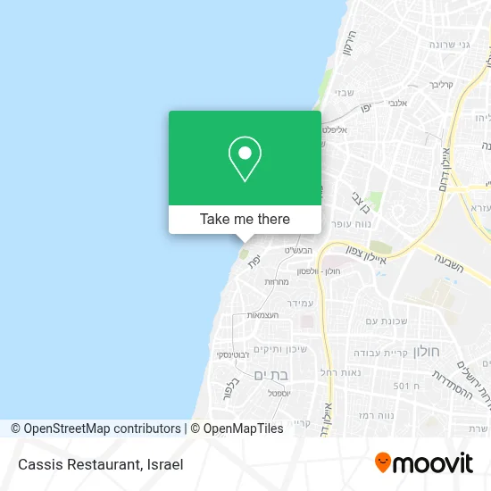 Cassis Restaurant map