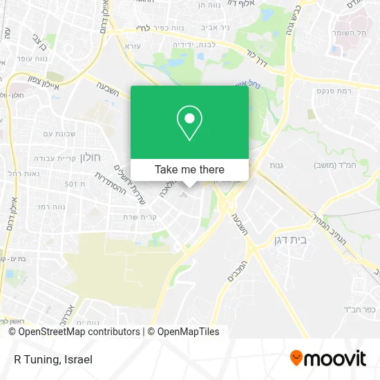 R Tuning map