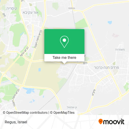 Regus map