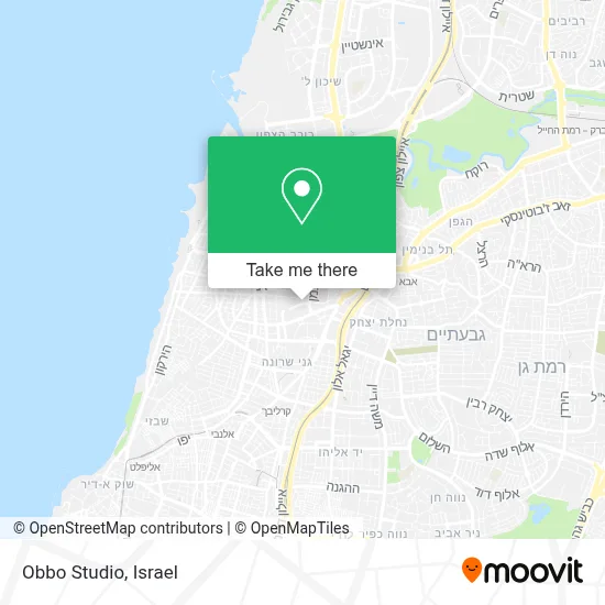Obbo Studio map