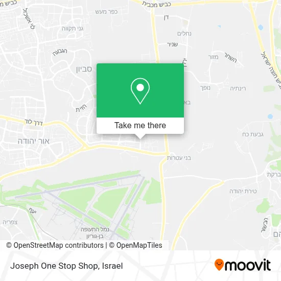 Joseph One Stop Shop map