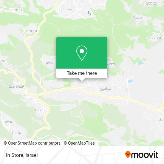 In Store map