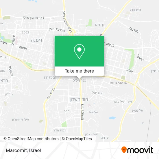 Marcomit map