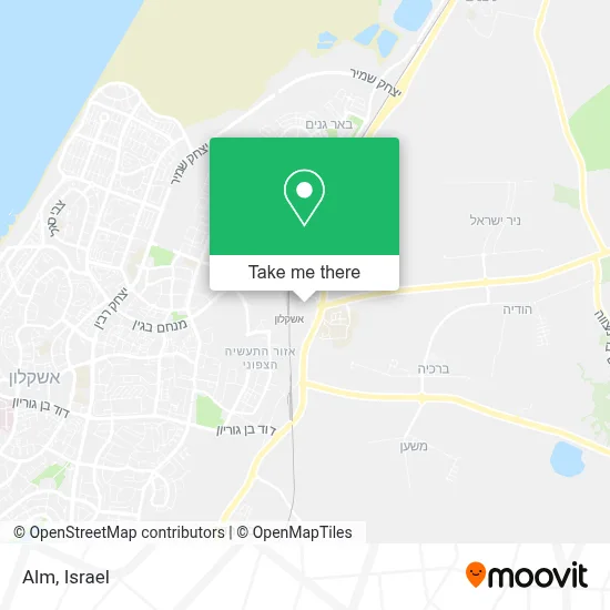 Alm map