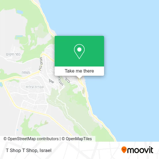 T Shop T Shop map