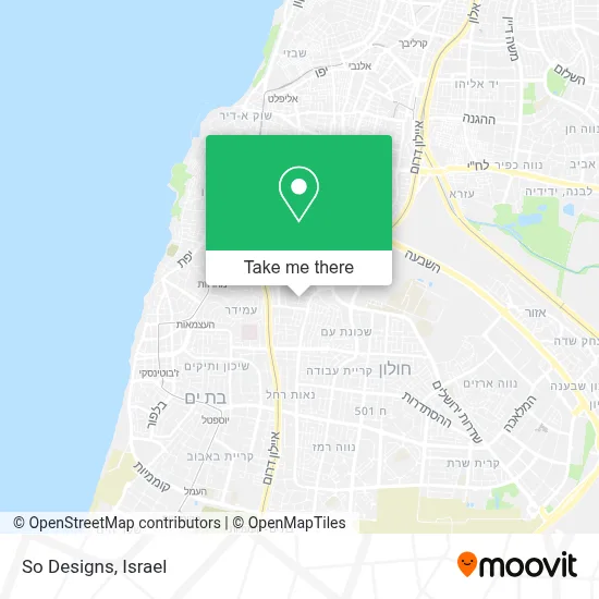 So Designs map