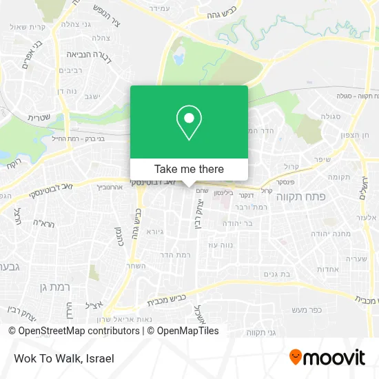 Wok To Walk map