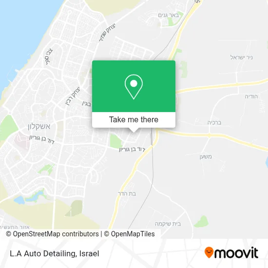 L.A Auto Detailing map