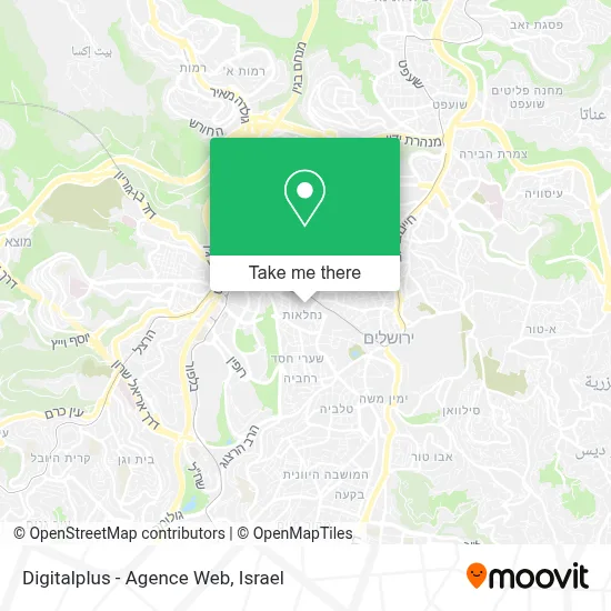 Digitalplus - Agence Web map