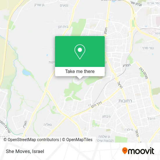 She Moves map