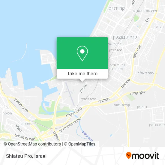 Shiatsu Pro map