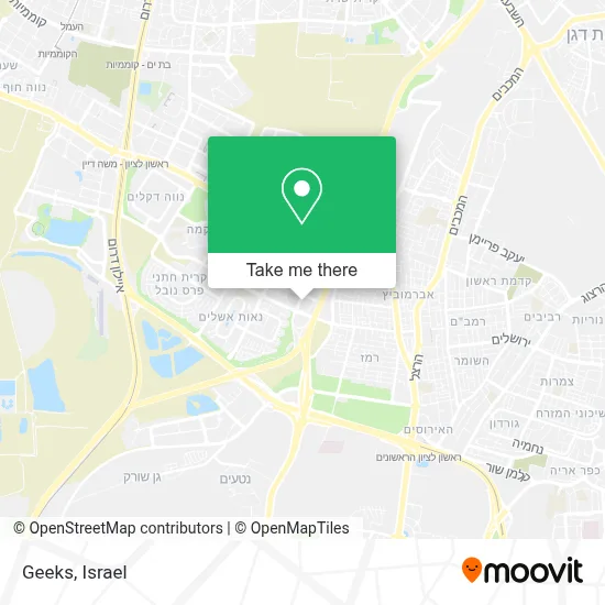 Geeks map
