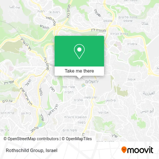 Rothschild Group map