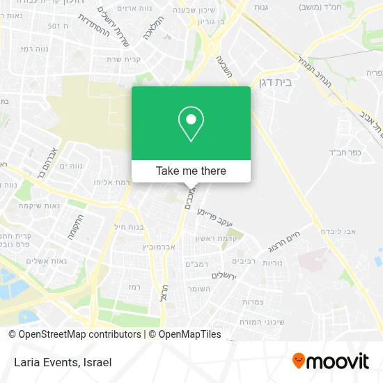 Laria Events map