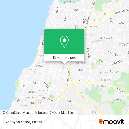 Kabayan Store map