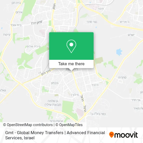 Gmt - Global Money Transfers | Advanced Financial Services map