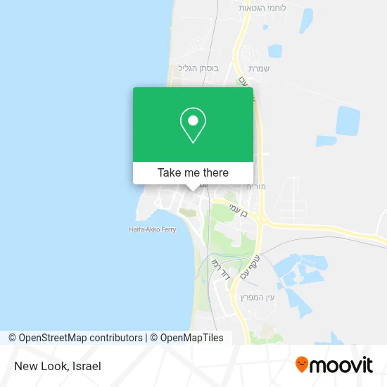 New Look map