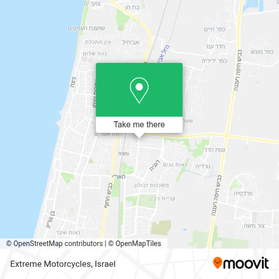 Extreme Motorcycles map
