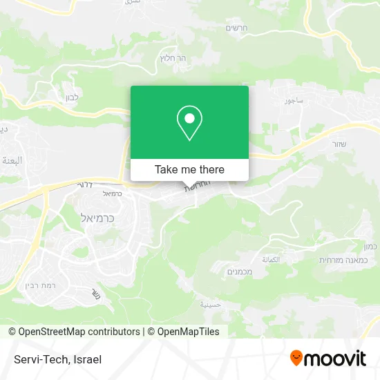 Servi-Tech map