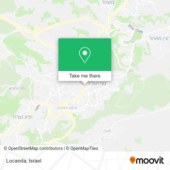 Locanda map
