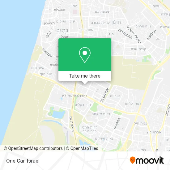 One Car map