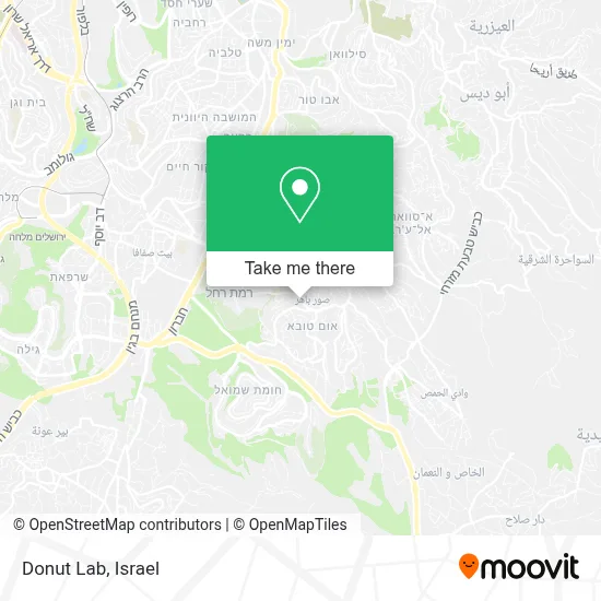 Donut Lab map