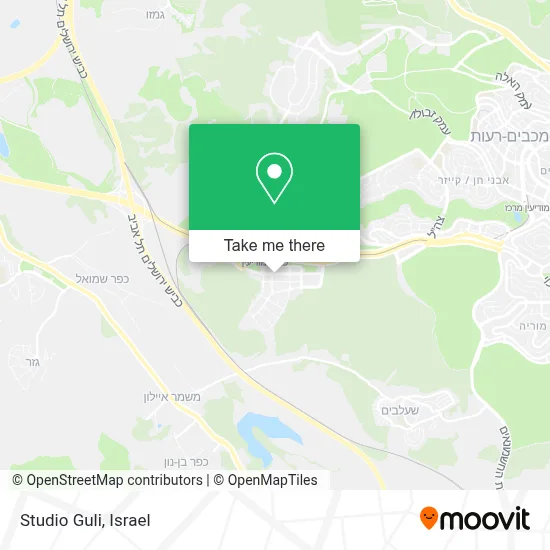 Studio Guli map