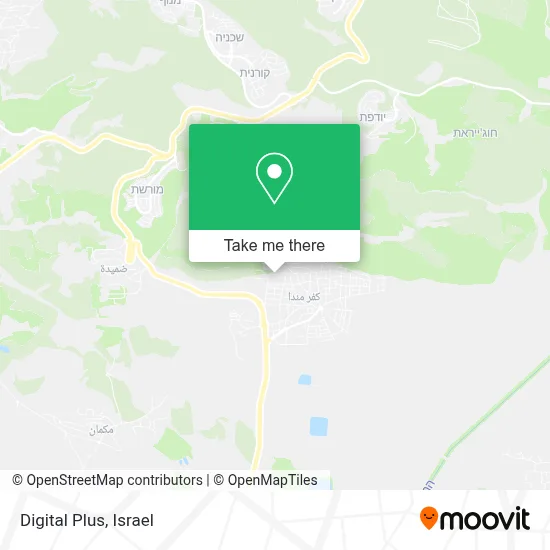 Digital Plus map
