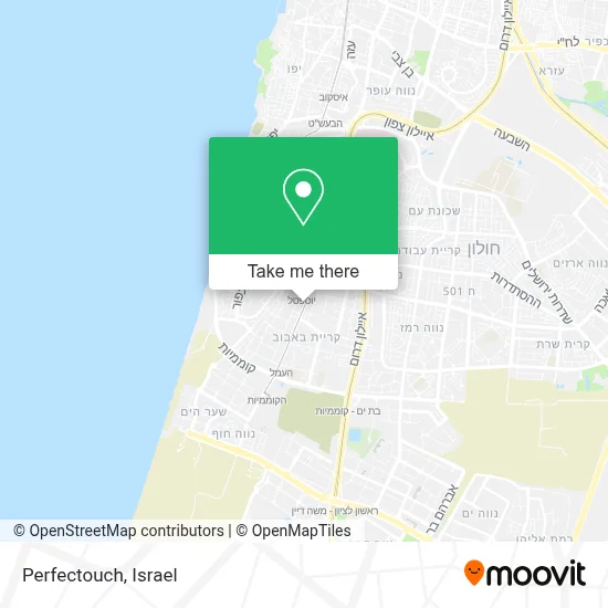 Perfectouch map