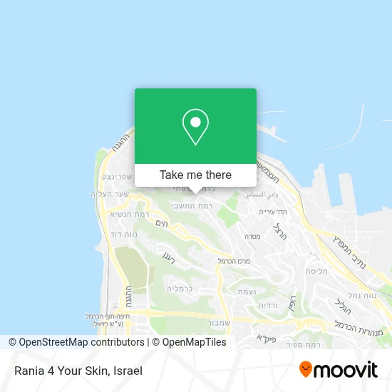 Rania 4 Your Skin map
