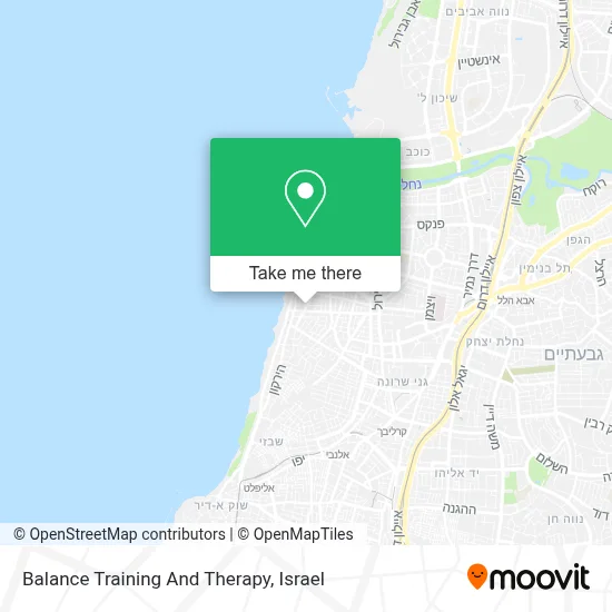 Balance Training And Therapy map