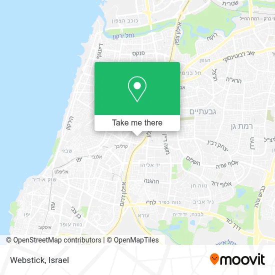 Webstick map