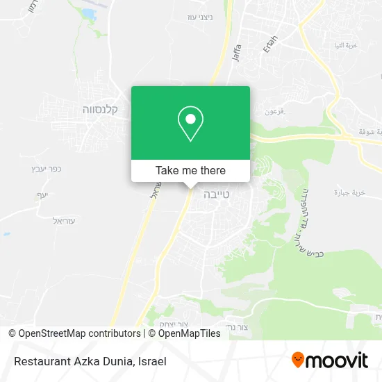 Restaurant Azka Dunia map