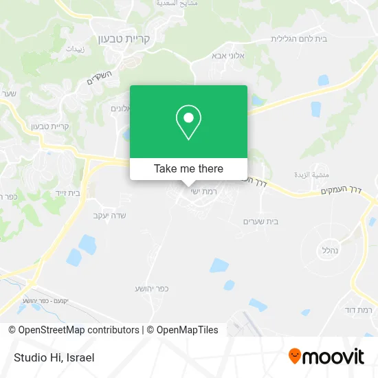 Studio Hi map