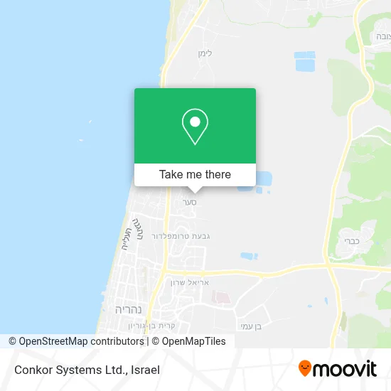 Conkor Systems Ltd. map