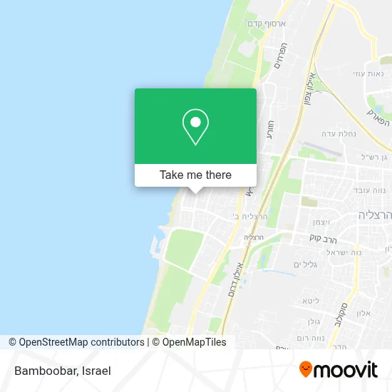 Bamboobar map