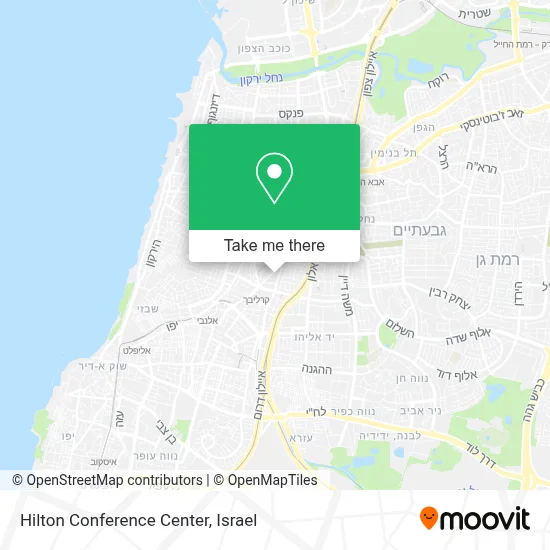 Hilton Conference Center map