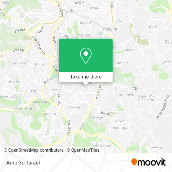 Amp 3d map