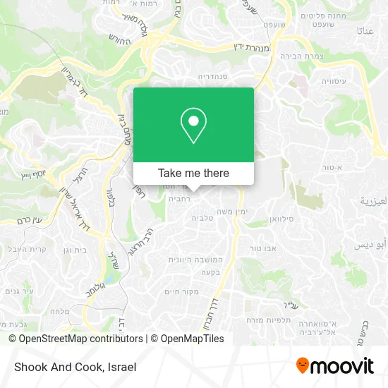 Shook And Cook map