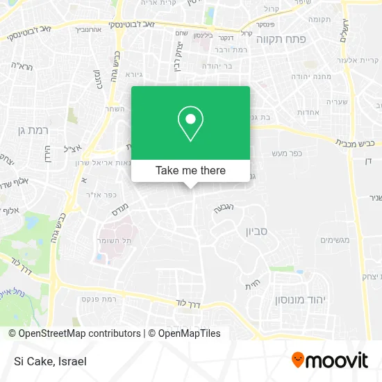 Si Cake map